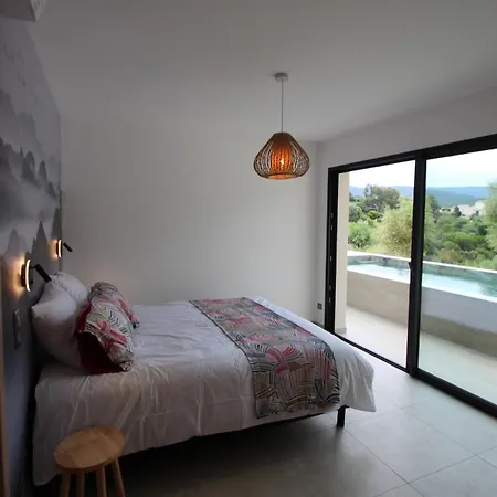 D Exception Piscine Privee 300m2 16 Pers Duo Les Terrasses De Ruppione * Pietrosella