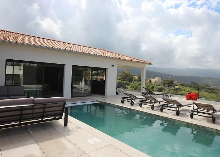D Exception Piscine Privee 300m2 16 Pers Duo Les Terrasses De Ruppione Villa Pietrosella