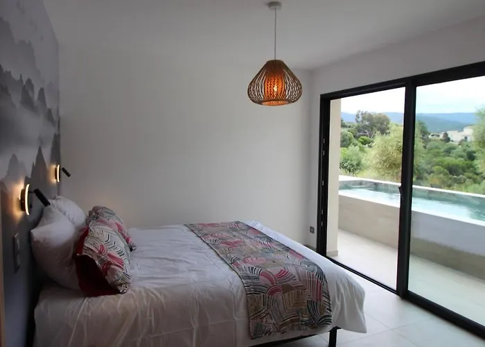D Exception Piscine Privee 300m2 16 Pers Duo Les Terrasses De Ruppione * Pietrosella